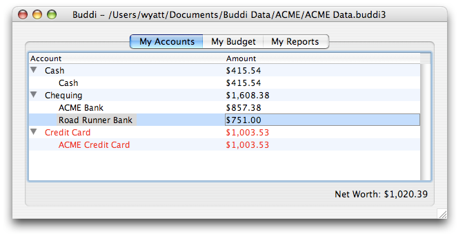 Image of Accounts (OS X)